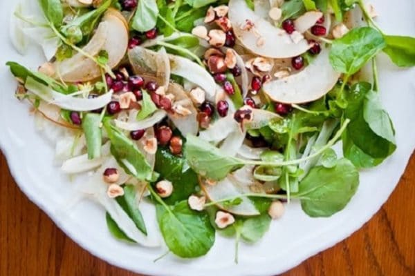 Rocket Salad with Apples and Pine Nuts Recipe