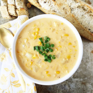 Creamy Corn Soup Recipe